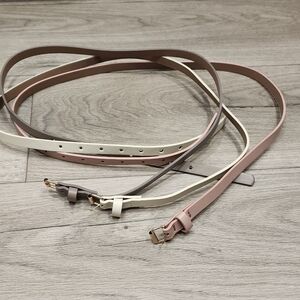NEW - 3 Women's Belts